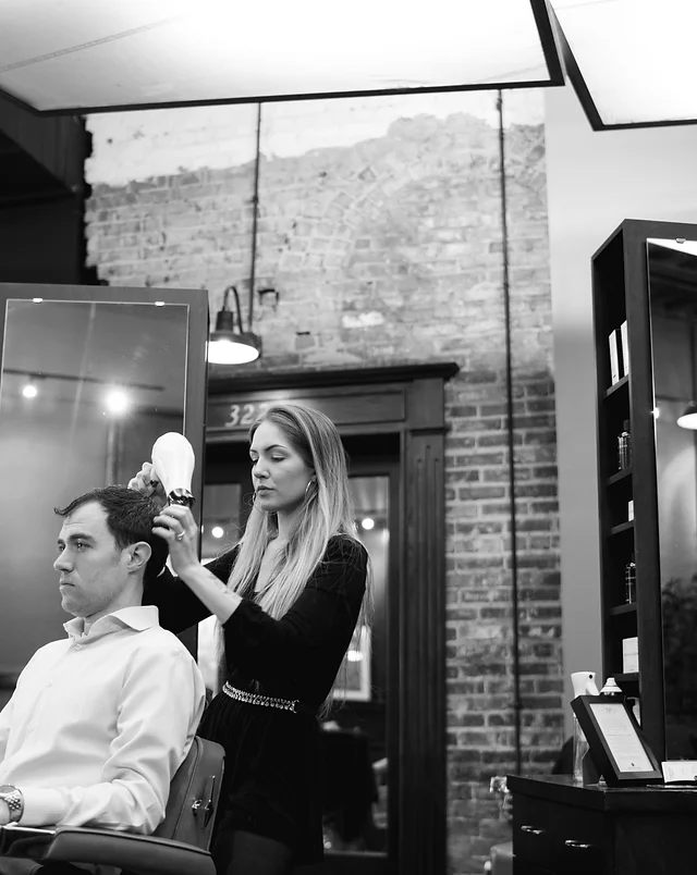 Expert Haircutting In Men's Grooming Lounge - Emerson Joseph